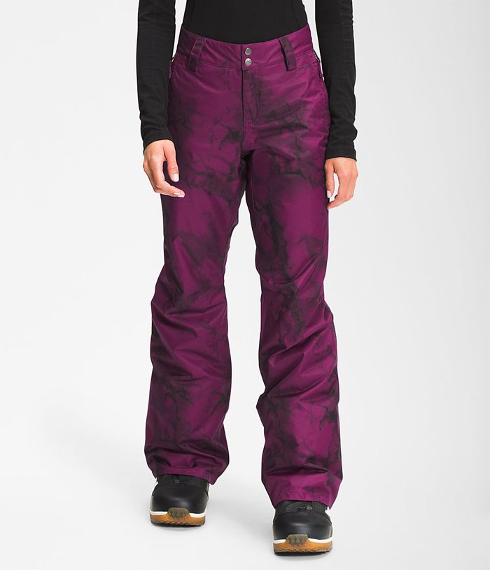 Pantalon Nieve The North Face Mujer Moradas Sally 34798KSEC